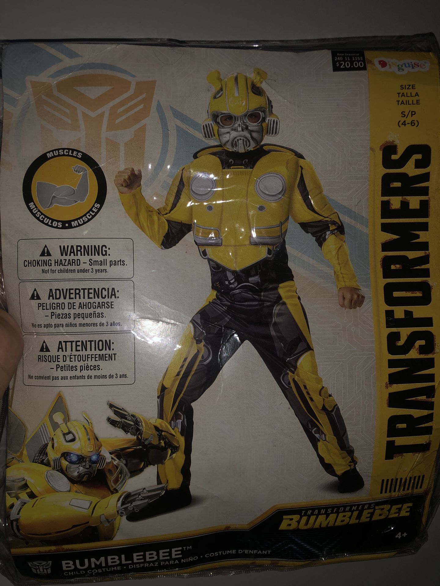 Transformers Bumblebee costume