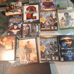 GC, XBOX, and PC games $10 each obo