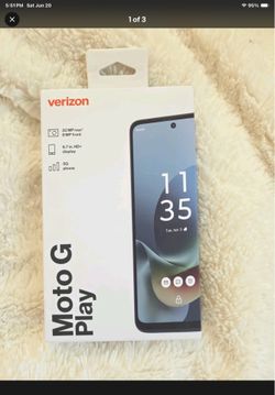 New 2026 Verizon Motorola Moto G Play.