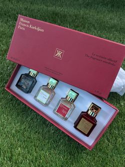 red unisex set fragrance