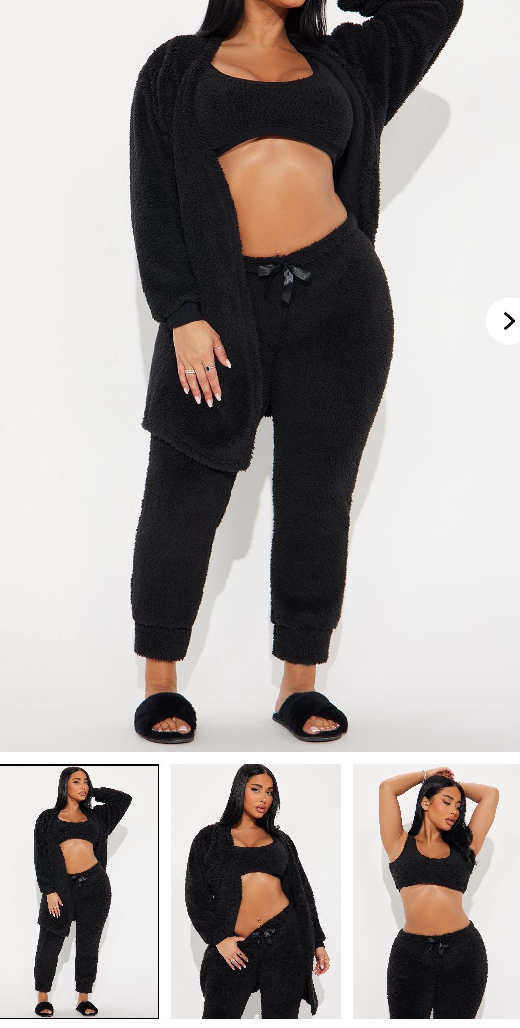 Sherpa 3 Piece Pj Set 