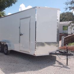 Quality  Cargo 7 x 16 Enclosed 7k Cargo Trailer