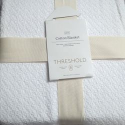 Threshold Cotton Blanket