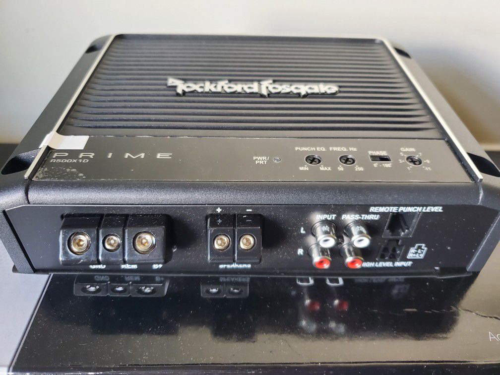 Rockford Fosgate Prime Mono Amp R500X1D