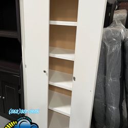 Tall Closet Pantry w/ Shelves Fully Assembled 