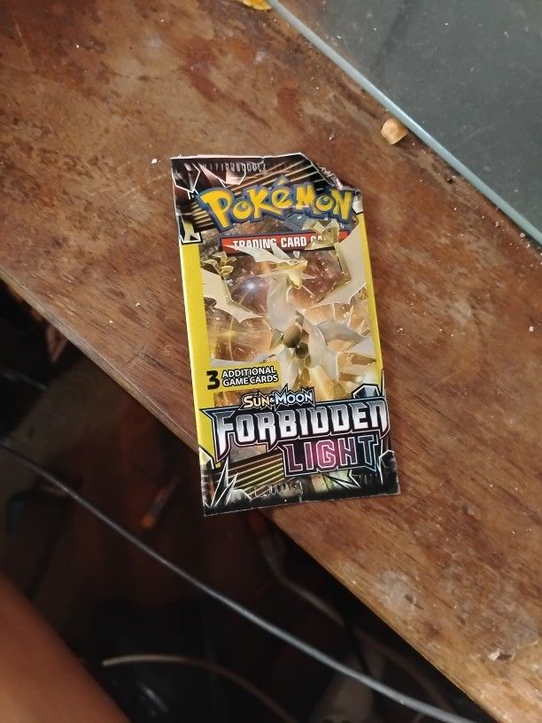 Sun And Moon Forbidden Light Pokemon Trading Cards