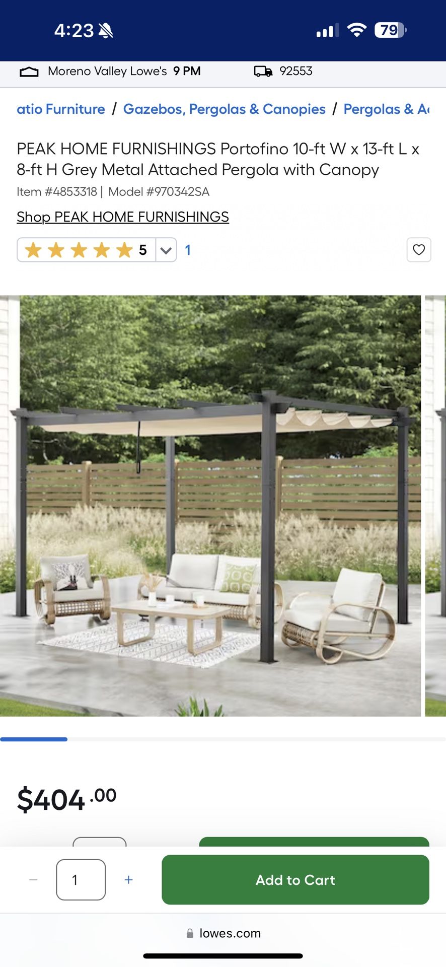 Pergola / Canopy