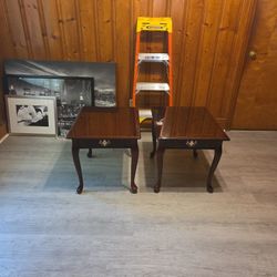 Two Cherry End Tables  for sale