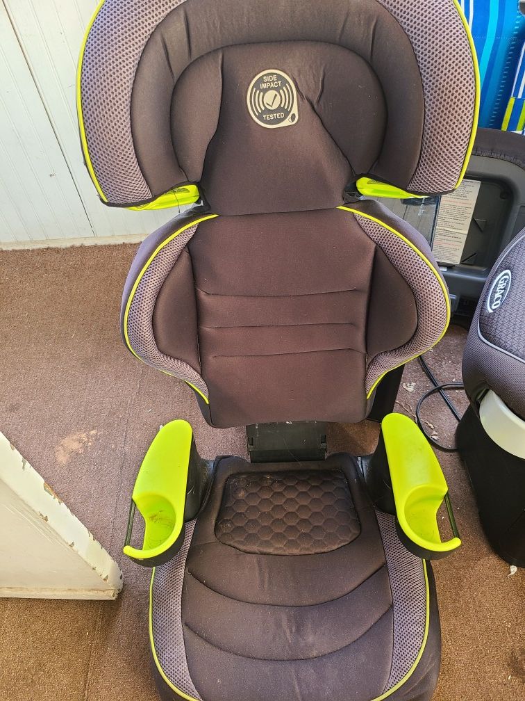 Car seat, booster seats... great shape
