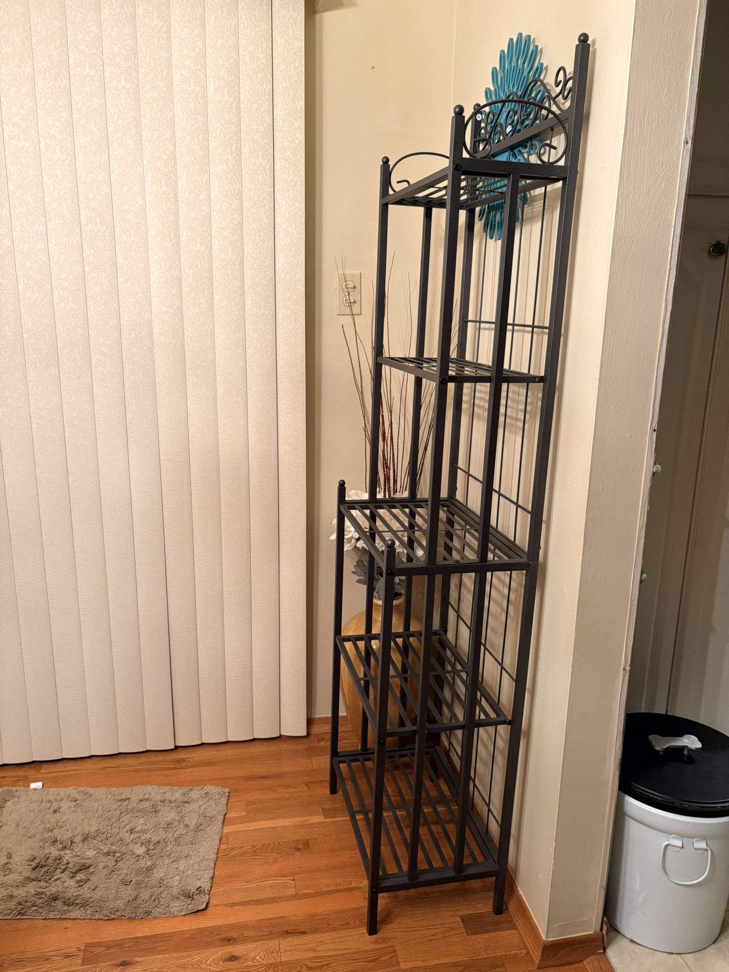 Wrought Iron Bakers Rack