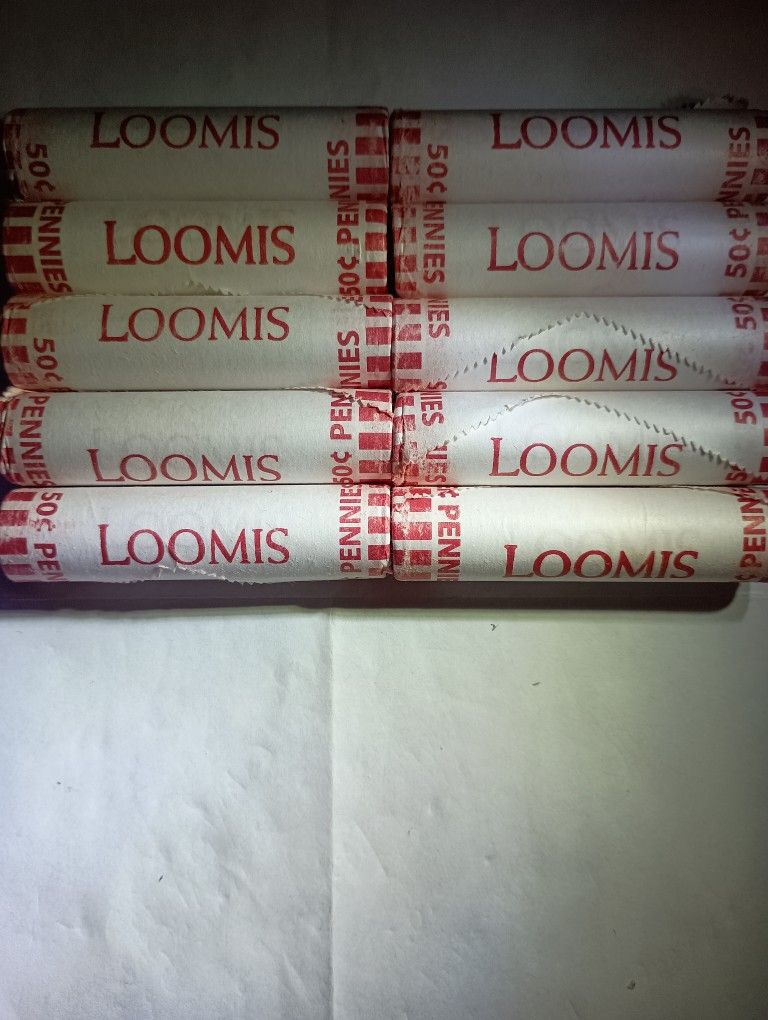 Ten Rolls 2024 P Lincoln Shield Cents