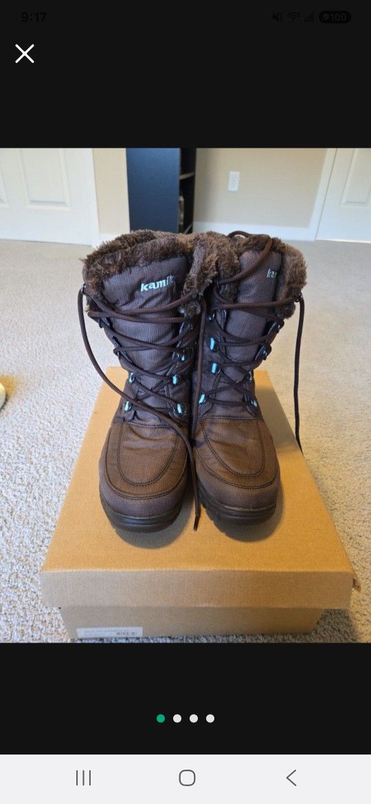 Kamik Brooklyn Snow Boots Size 7