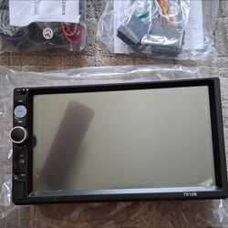 7010B Double Din Car Stereo Head Unit