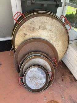 Paella Pans and Large Burners