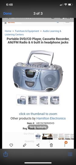 DVD CD concert 6 head phones