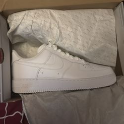 White air force 1s