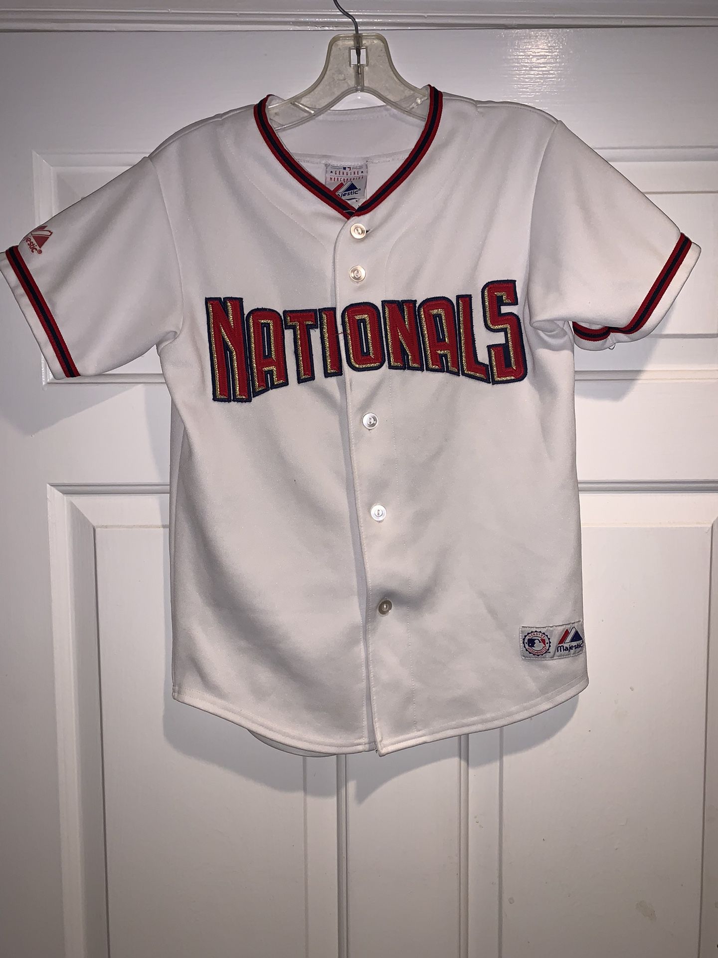 Washington Nationals Jersey (For Ages 3-6) Baseball MLB 