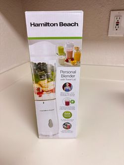 Hamilton Beach Personal Blender with Travel Lid (14 oz) - Brand New in Box