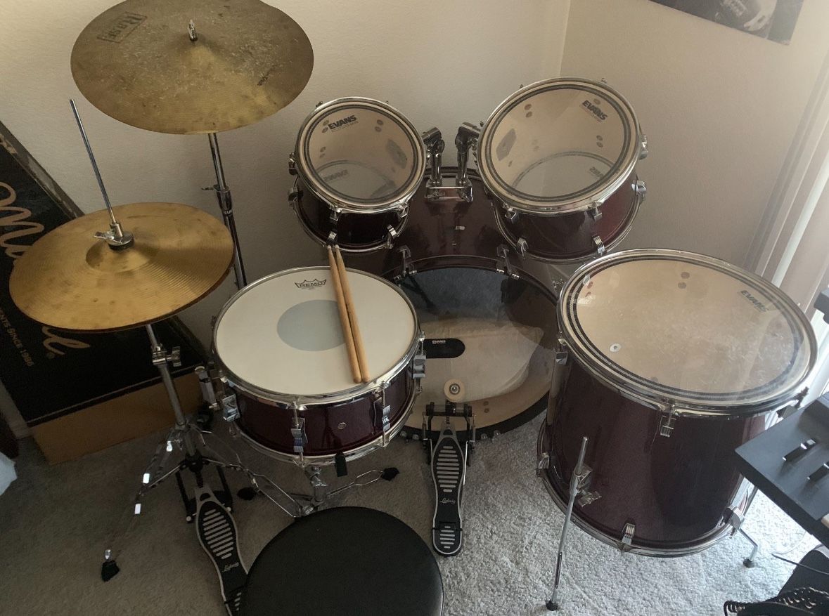 Ludwig Backbeat 5-piece Drum Kit