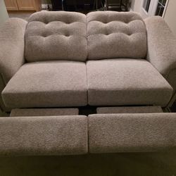 2 Piece Couch And Love Seat Electric Recliners