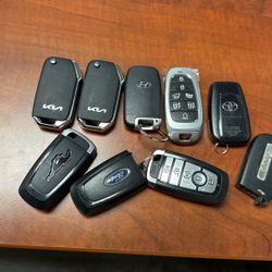 Key Fob Kia, Hyundai, Toyota, Ford And Ford Mustang, Jeep