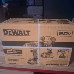 Dewalt 20v MAX Impact Drill/Driver Kit NEW IN BOX
