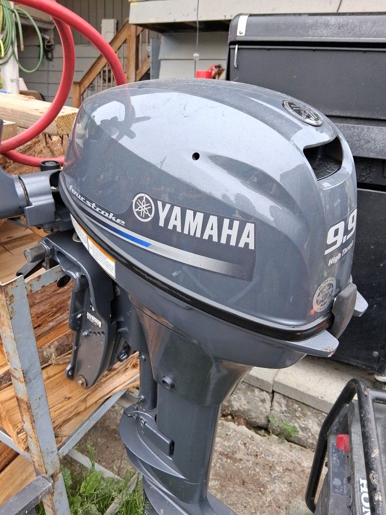 2015 Yamaha 9.9 high thrust four stroke