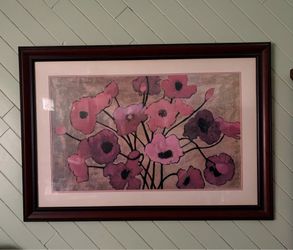Custom frame print.