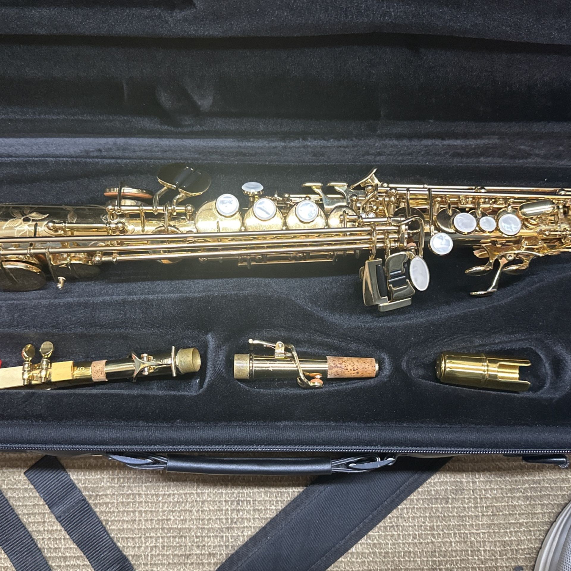 Allora Asps-550 Paris Series, Straight Soprano Saxophone
