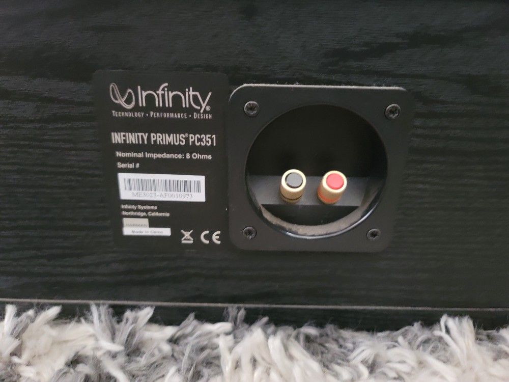 Infinity Primus PC351 Center Channel Speaker