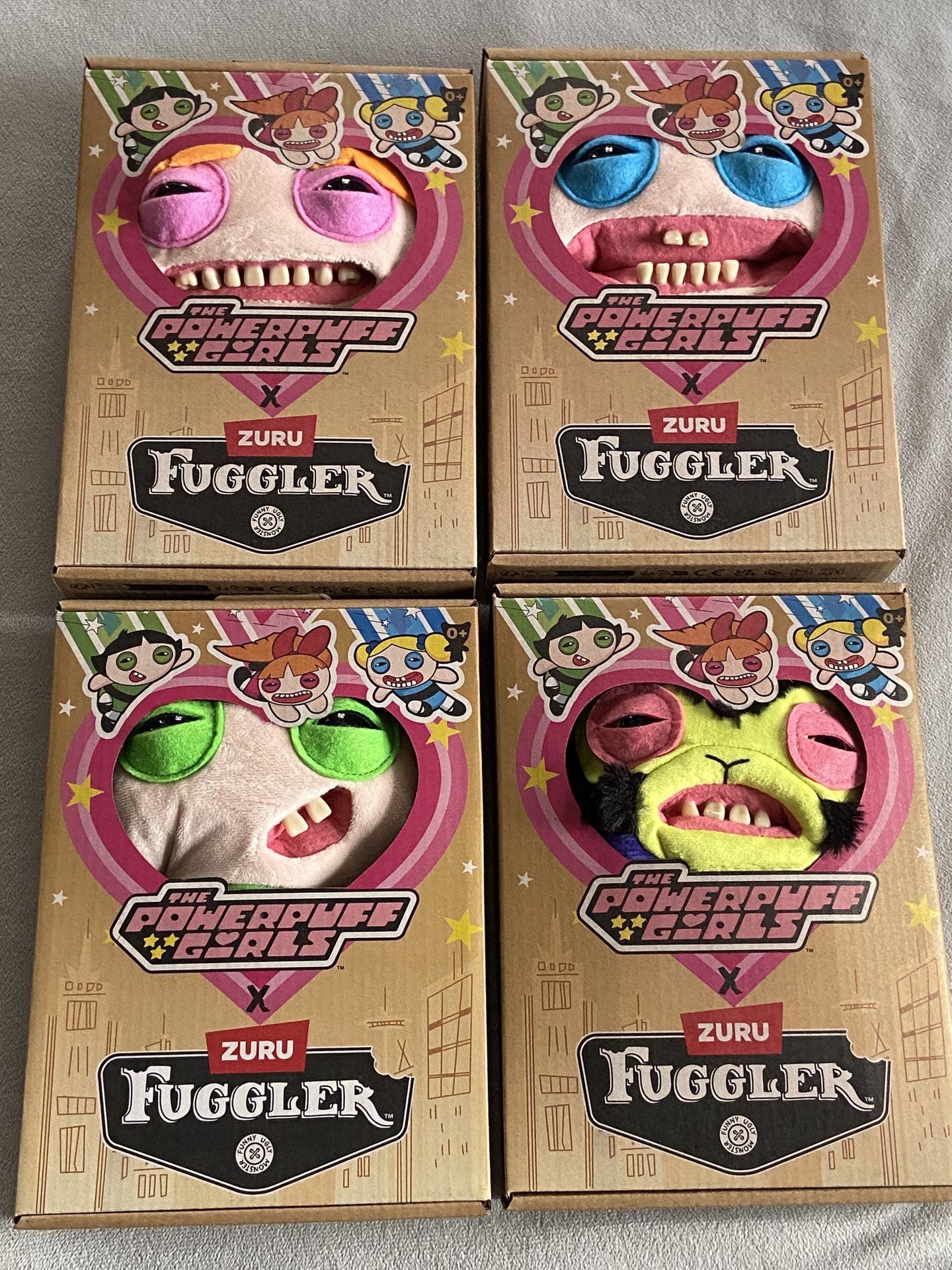 Zuru Fuggler X PowerPuff Girls Complete Collection