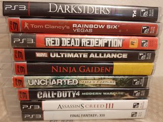PS3 Games Playstation 3 - 10$ each