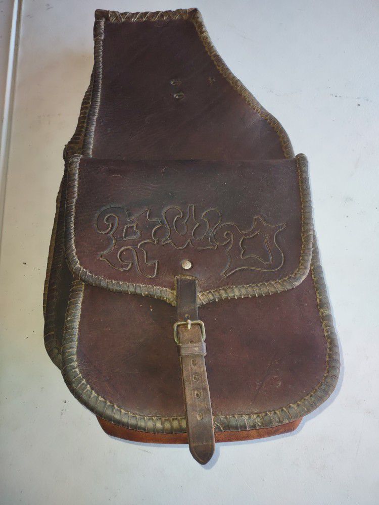 Antique Saddle Bag Genuine Leather