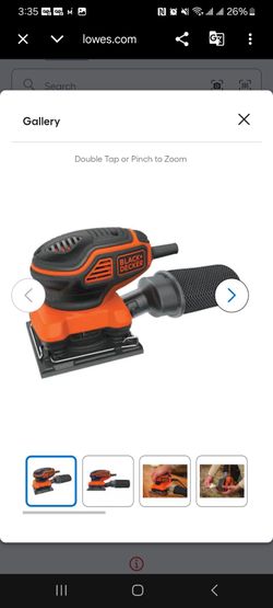 BLACK+DECKER Electric Orbital Sander