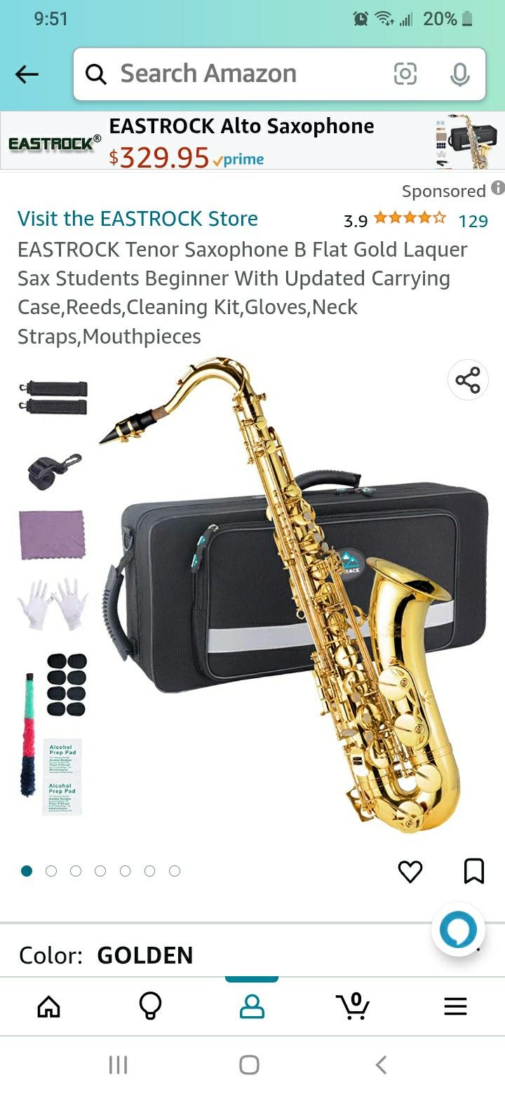 Beginner Tenor Saxophone 