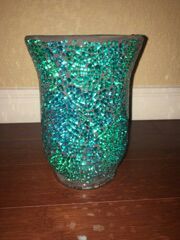 Glass vase