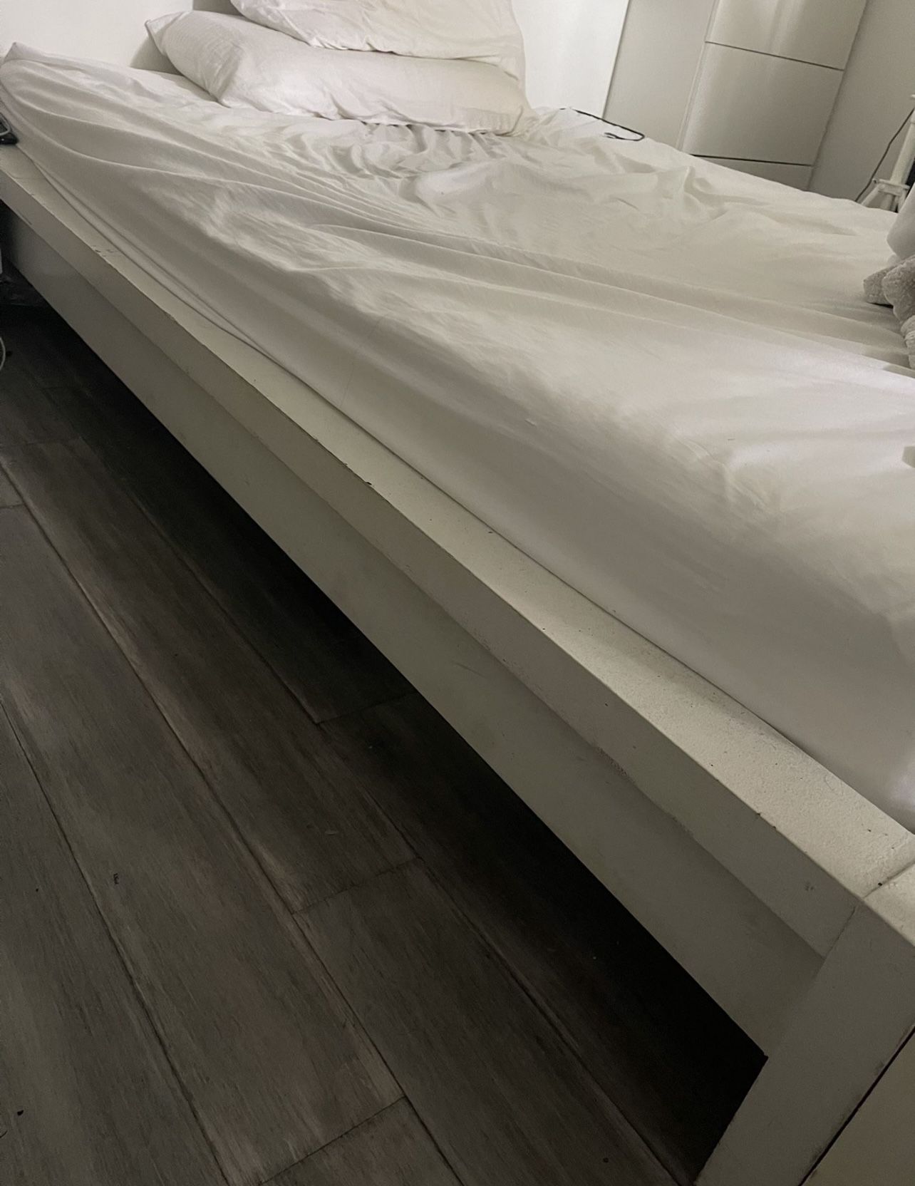 IKEA Malm Bed Frame Queen Discontinued Model Design Low Profile