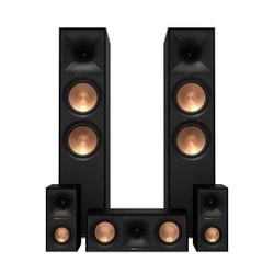 Klipsch Reference Dolby Atmos Durround Speaker Set - ar-806FA - Full 5.0.2 System