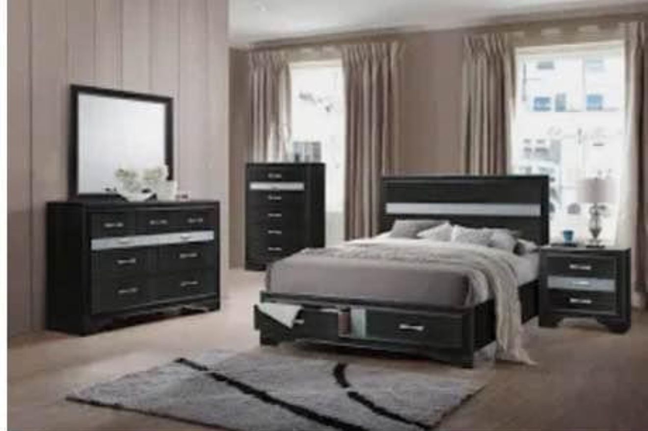 4 Piece Queen Bedroom Set