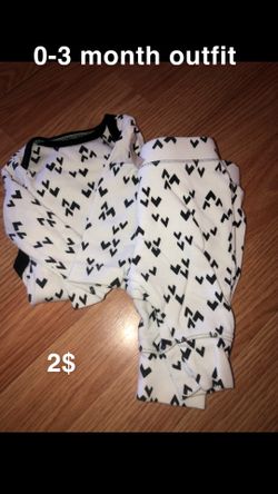 0-3 month baby boy outfit