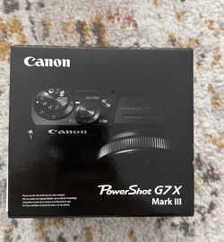 Brand New Canon Powershot G7 X Mark III 3 20.1 Megapixel Digital Camera