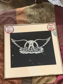 Vintage Aerosmith carnival mirror 1981