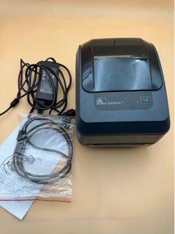 Zebra GX420t Direct Thermal Transfer Label Printer - New, But Has Damaged Cover!