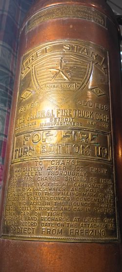 1930s fire extinguisher