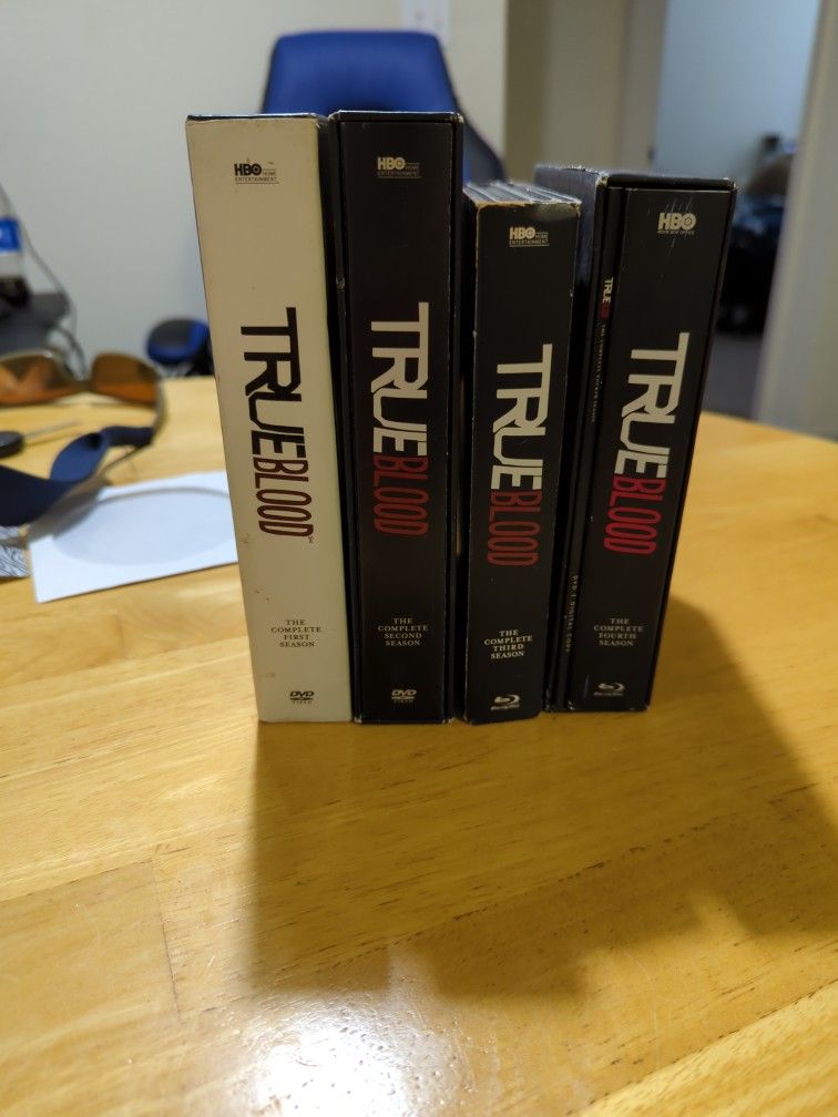 True Blood 1,2,3,4