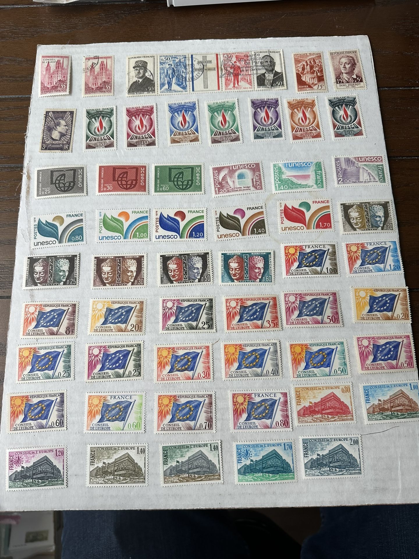 France Nice Stamp Group Of 58 Mostly Mint No Hinge