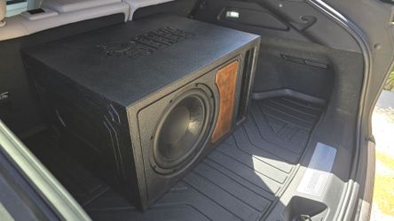 12" subwoofer box