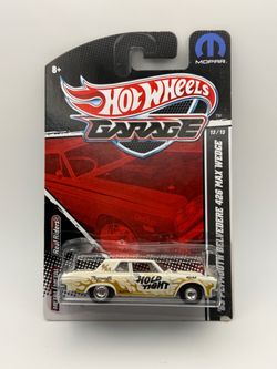 Hot Wheels 2011 Garage Series '63 Plymouth Belvedere 426 Max Wedge 13/15 White