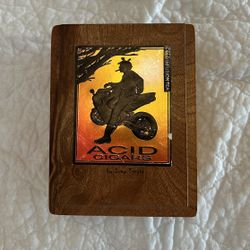 Acid Cigars Wooden Cigar Box. 