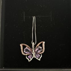 Kay Jewelers Butterfly Necklace